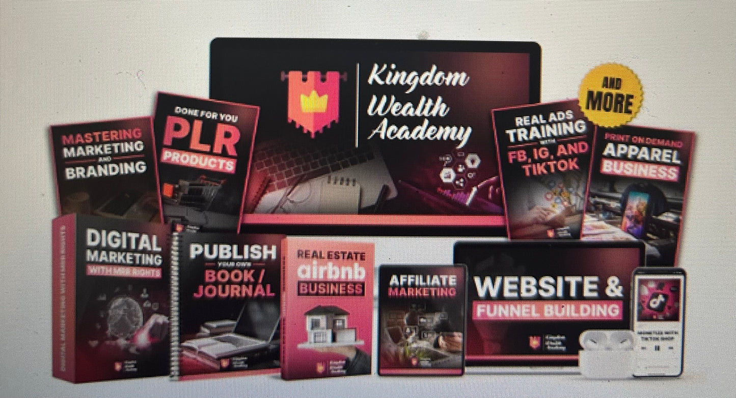 Kingdom Wealth Academy Course (MRR)